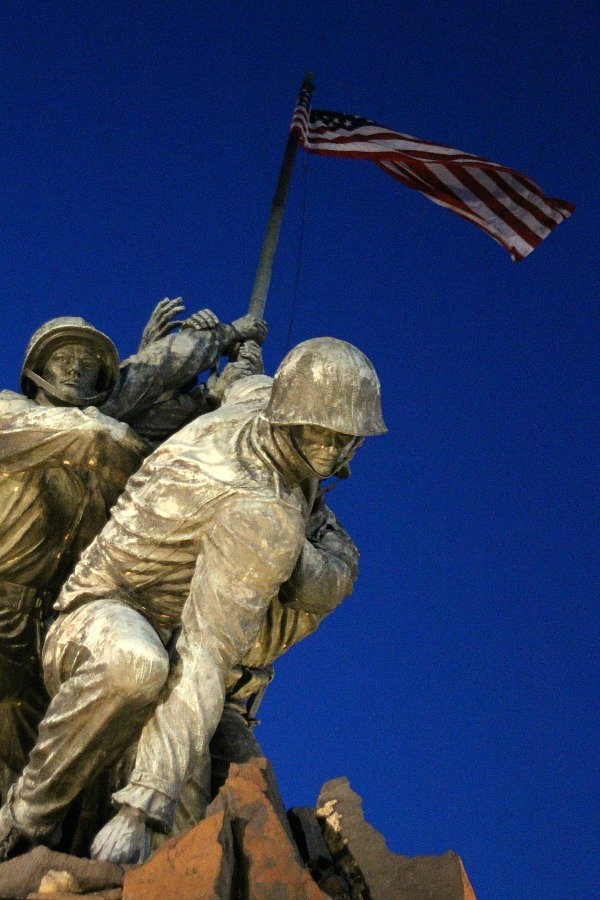 If visiting Washington, DC, find time to visit the US Marine Corps War Memorial Iwo Jima. 