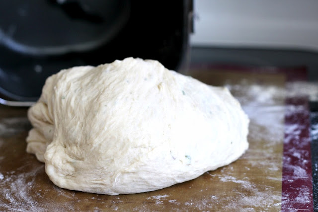 Easy recipe for Dijon Thyme Yeast Buns that are soft and fluffy and make the best deli sandwiches. Dough made in a bread maker.