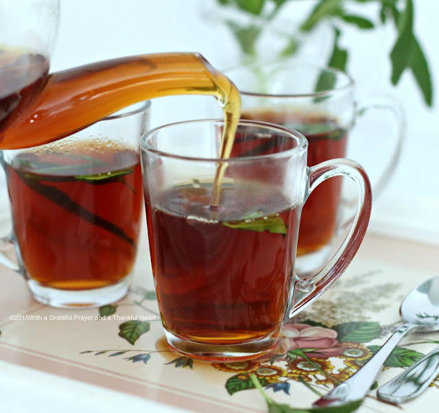 After purchasing a plant and growing it in the herb garden, harvesting the leaves and then experimenting with Stevia as an alternative sweetener.