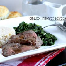 Grilled Marinated London Broil