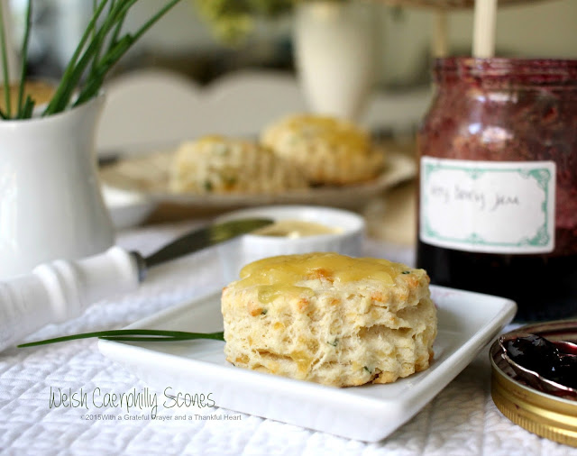 Welsh Caerphilly Cheese Scones