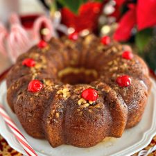 Rum Cake with Butter Rum Glaze