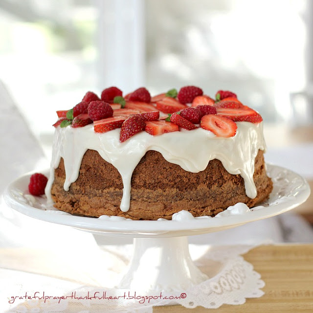 cream cheese pound cake with snowy white frosting