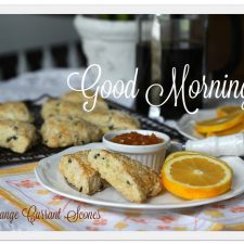 Orange Currant Scones