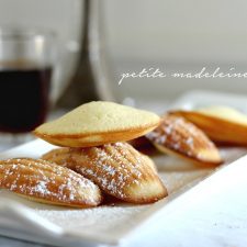 Lemon Glazed French Madeleines