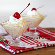 Slow Cooker Tapioca Pudding