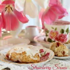 Dried Fruit Strawberry Scones