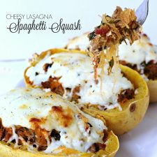 Cheesy Lasagna Spaghetti Squash