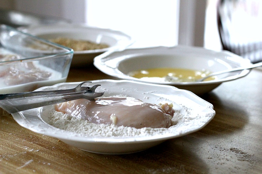 Oven-fried Chicken Breasts are moist on the inside with a nice crispy coating on the outside. That's hard to achieve using skinless, boneless chicken breasts and baking in the oven. Not with this recipe!