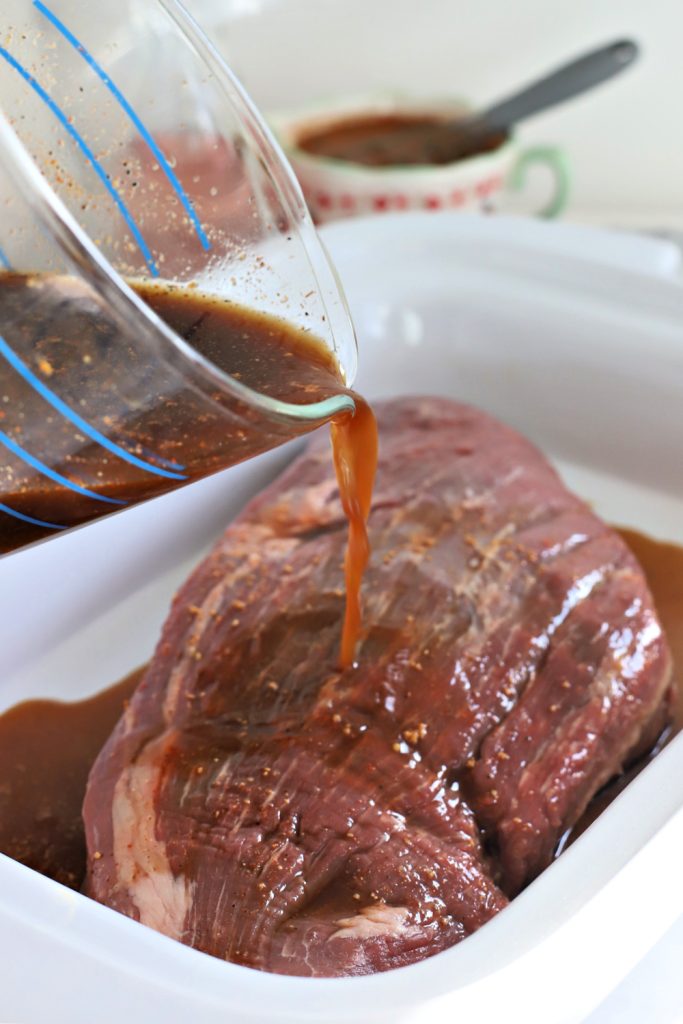 Beef Brisket ready for the Slow Cooker