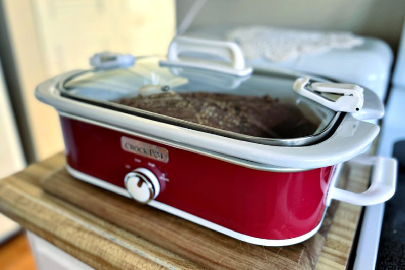 Beef Brisket ready for the Slow Cooker