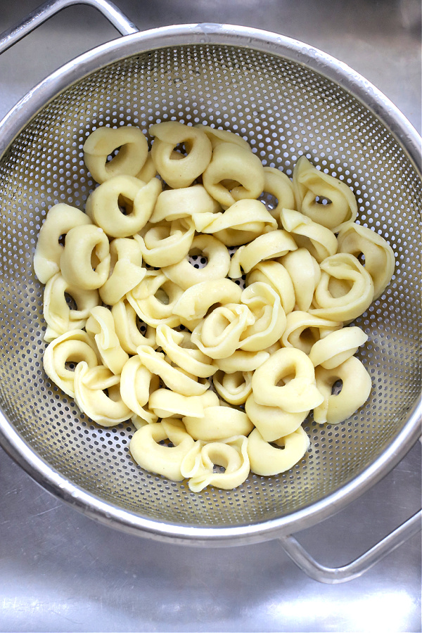 cheese tortellini for Hawaiian pasta salad