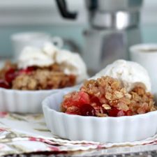 Cranberry Apple Crisp