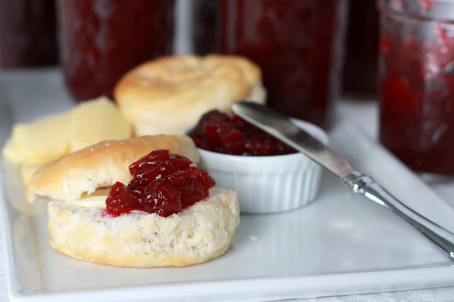 Easy recipe for homemade cranberry sauce made with orange juice and zest is the best tasting. Serve at Thanksgiving but also delicious with pork and ham.