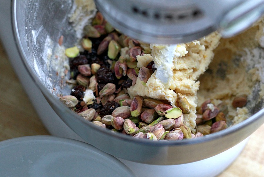 There's nothing better than a crunchy biscotti with your favorite beverage and Pistachio Cherry Biscotti is a perfect treat. You'll love this easy recipe!