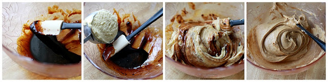 How to make an easy Coffee Marbled Bundt Cake with Dark Chocolate Ganache. Great birthday or any occasion dessert. Swirls of yellow cake and coffee flavored cake with a decadent dark chocolate ganache drizzled on top.