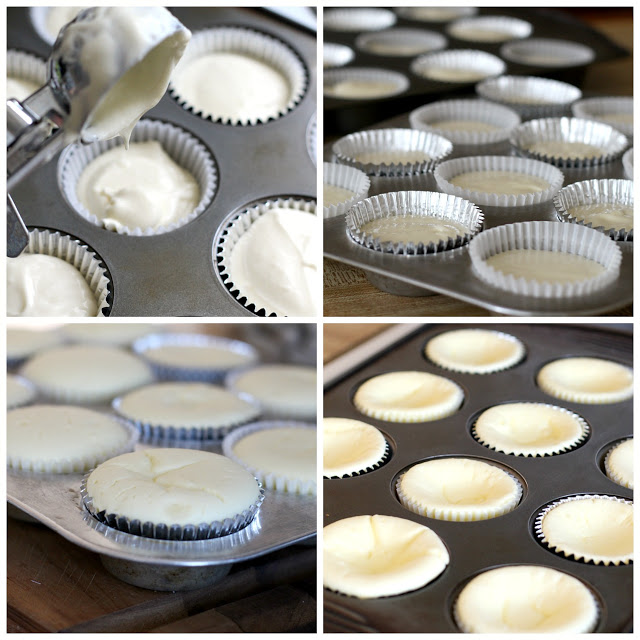 Looking for a delicious and easy to make dessert? Try Cherry Cheese Cupcakes. They are always a favorite and look so pretty. Perfect for bridal or baby showers, parties and holidays like Valentine's Day. Top with pie filling of choice. Easy to serve with no slicing too. 