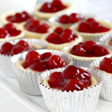 Cherry Cheese Cupcakes