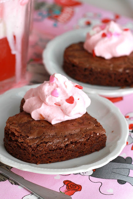 Fun and pretty Shirley Temples and pink whipped cream make delicious floats just right for Valentine's Day.