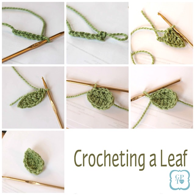 crochet leaf pattern