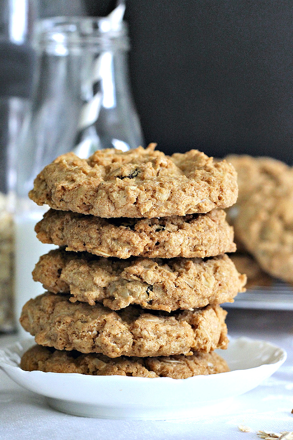 Grandma's Iced oatmeal raisin cookie recipe.