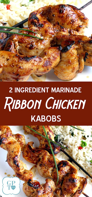 You won't believe how easy it is to make grilled chicken kabobs and how moist and tender they are! Just two ingredients ~ that's it!