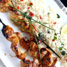 Grilled Chicken Kabobs