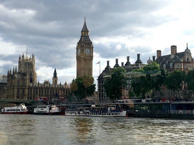 Big Bend Thames river London England during the London Bridge attack