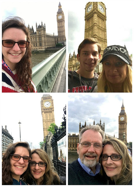 Big Bend Westminster bridge London England