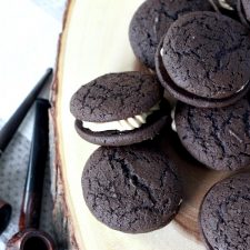 Chocolate Espresso Whoopie Pies