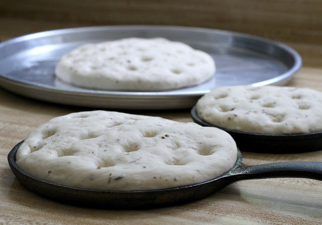 Rosemary Focaccia is irresistible, Dip in olive oil or slice for a sandwich, this Italian yeast bread is amazing. Easy recipe from bread machine dough.