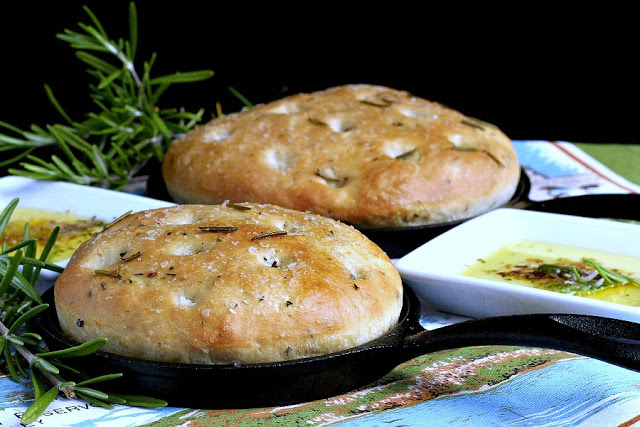 Rosemary Focaccia is irresistible, Dip in olive oil or slice for a sandwich, this Italian yeast bread is amazing. Easy recipe from bread machine dough.