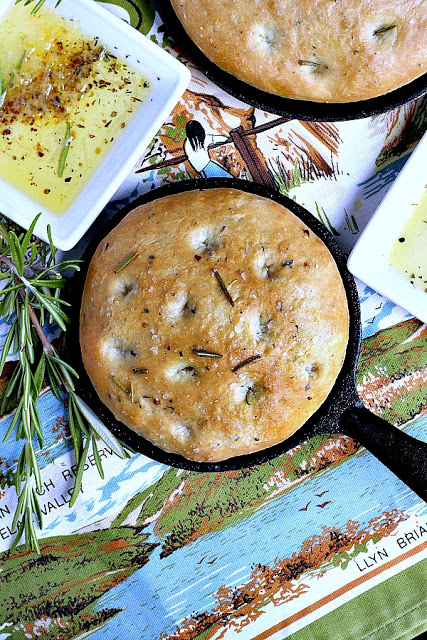 Rosemary Focaccia is irresistible, Dip in olive oil or slice for a sandwich, this Italian yeast bread is amazing. Easy recipe from bread machine dough.