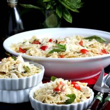 Shaela’s Caprese Bow Tie Pasta Salad