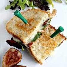 Grilled Cheese with Bacon and Figs