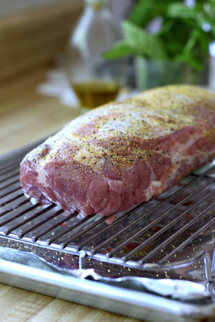 Making an old-fashioned Sunday dinner meal isn't as hard as you think. Serve easy pork roast with sweet and sour sauce, mashed potatoes and steamed broccoli and wait for the smiles. 