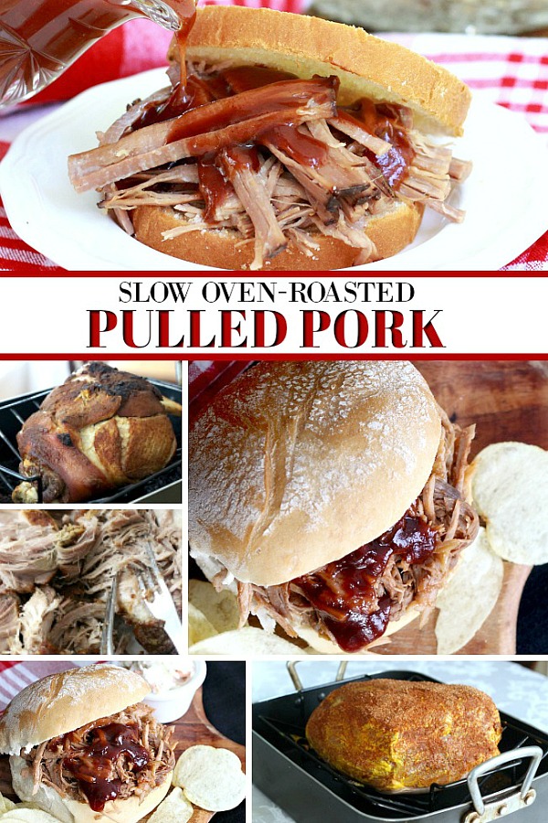 Bake up a tender, fall-off-the-bone pork shoulder easily with just a few ingredients. Shred and serve with your favorite barbecue sauce for amazing pulled pork sandwiches.