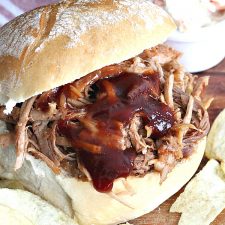 Slow Roasted Pulled Pork Sandwiches