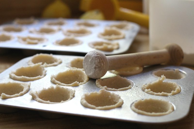 Lemon tartlets are tender little pie-like tartlets for every lemon lover! Easy how-to recipe for lemon tartlets with just the right amount of sweet and tart.