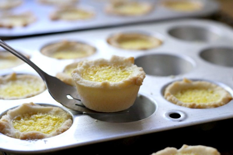 Lemon tartlets are tender little pie-like tartlets for every lemon lover! Easy how-to recipe for lemon tartlets with just the right amount of sweet and tart.