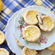 College Visit and Lemon Tartlets