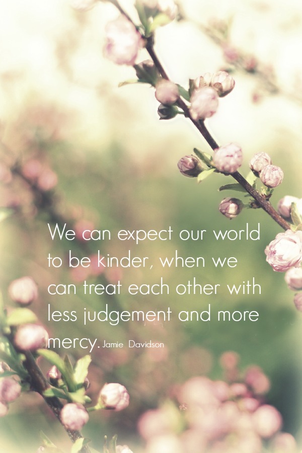 We can expect our world to be kinder, when we can treat each other with less judgement and more mercy. Don't Judge is from a mom of eight in PARTY of TEN series.