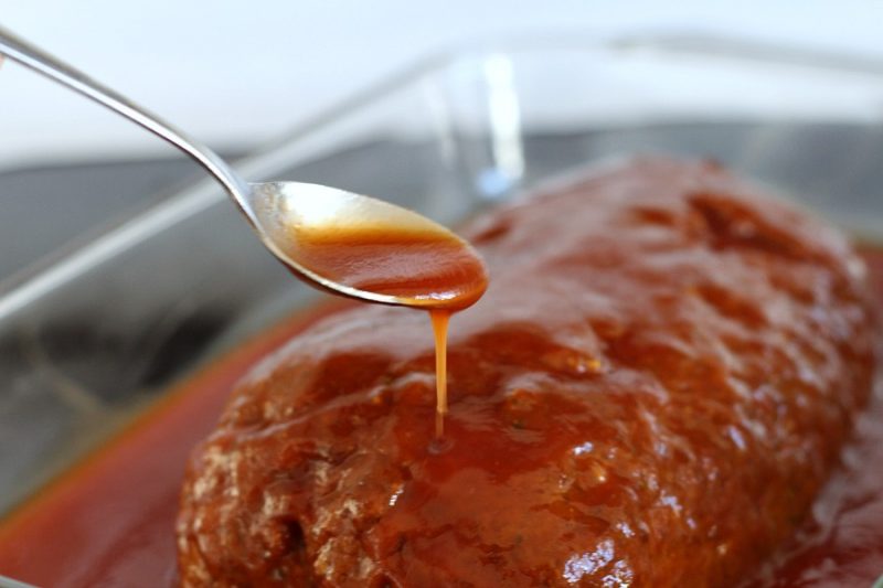 Sweet and Sour Meatloaf is an all-time favorite family comfort food. Easy recipe that is delicious with a tangy, sauce poured on the top and baked until bubbly. 