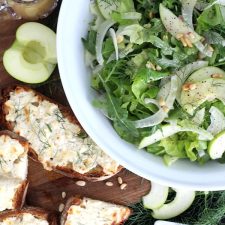 Arugula, Apple and Fennel Salad from Valerie Bertinelli’s New Cook Book