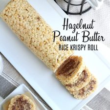 Peanut Butter Rice Krispies Roll