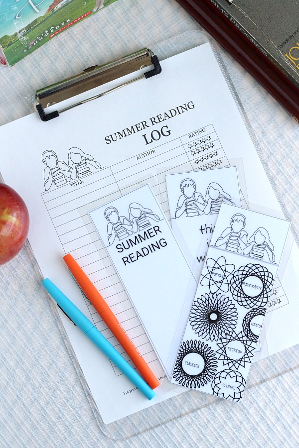 School is out! Get FREE printables, kids Summer Reading Log and Bookmarks. With 10 Tips to Encourage Summer Reading.