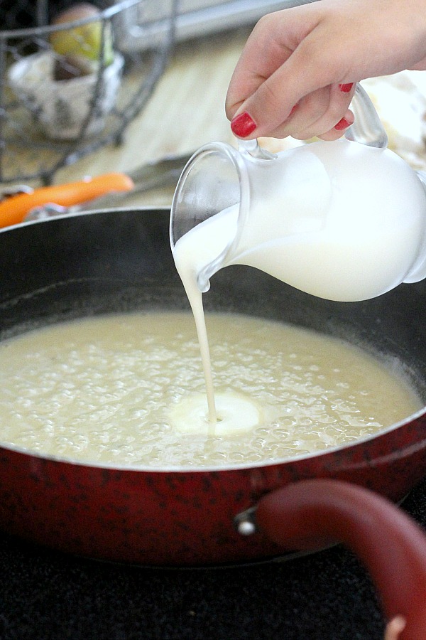 Poulet a la Creme or chicken in cream sauce looks & sounds complicated. It's really an easy and delicious French dish special enough for entertaining yet simple for weeknight dinner.