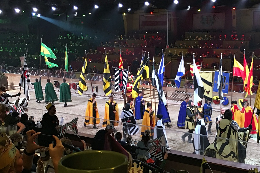 Worthy of the Queens approval and fit for her knights as they ready for a fencing duel is a delicious bowl of Medieval Times Tomato Bisque. Click for easy soup recipe and photos of a visit featuring jousting, swordsmanship, horsemanship and falconry.