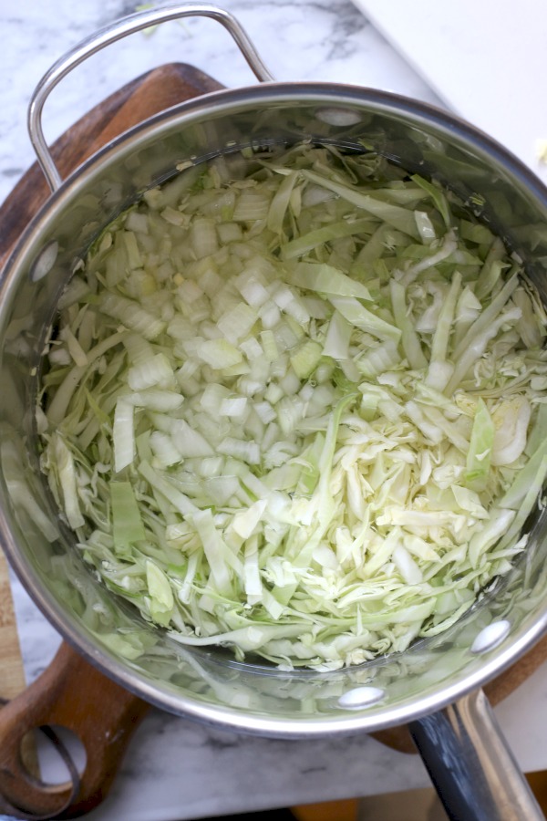 A traditional Irish side dish, colcannon is a filling and delicious combination of potatoes, cabbage and bacon. A must for dinner each St Patrick's Day.