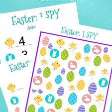 I Spy Easter Printable